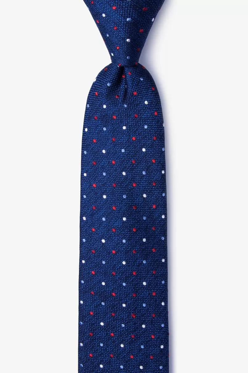 Ties Quinby Red Skinny Tie Flash Sale