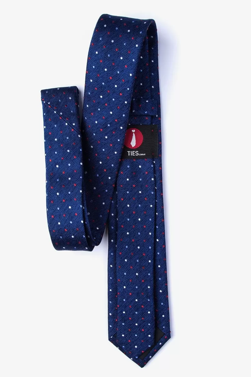 Ties Quinby Red Skinny Tie Flash Sale