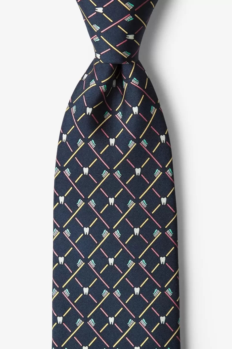 Ties Real Dentists Wear Plaid Tie Gray Store
