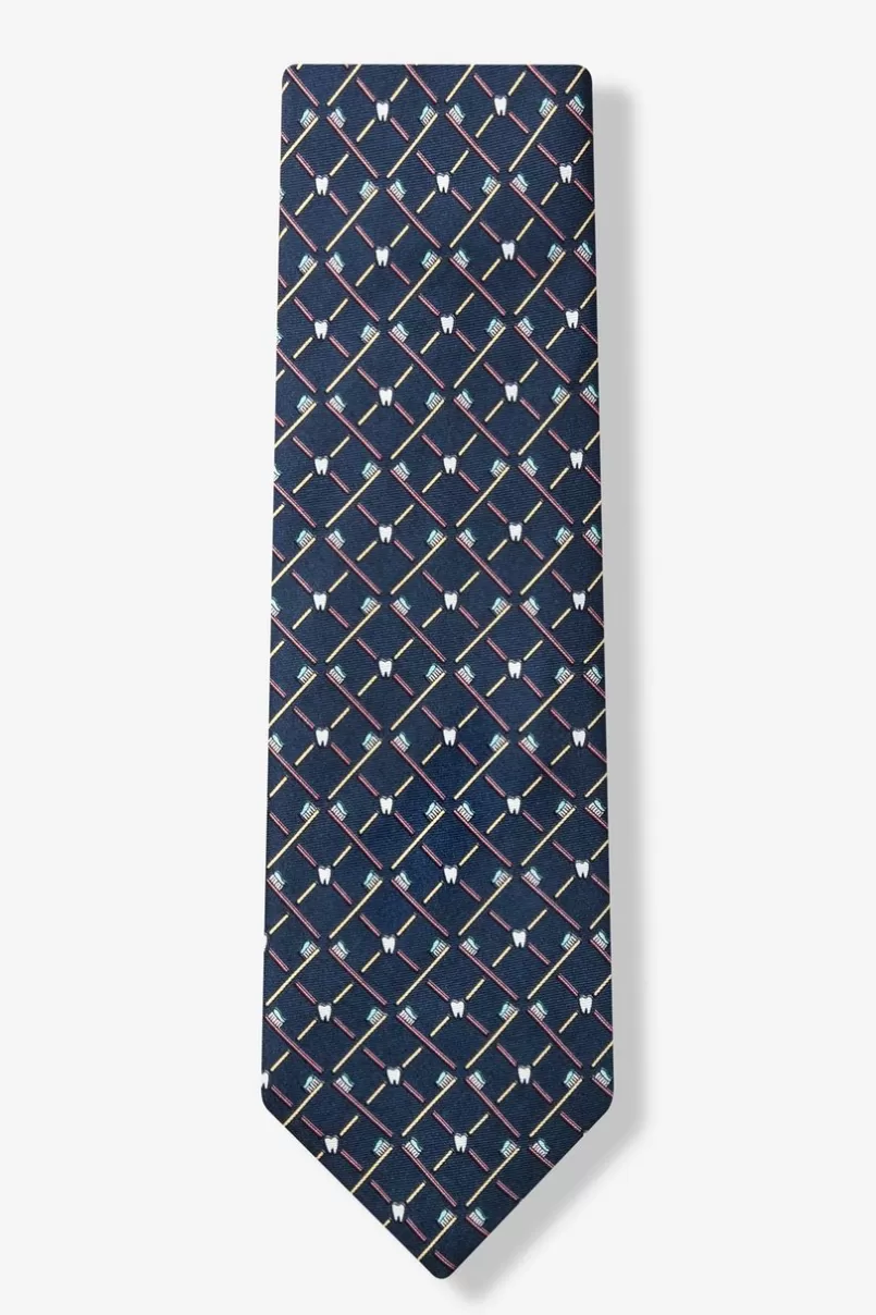 Ties Real Dentists Wear Plaid Tie Gray Store
