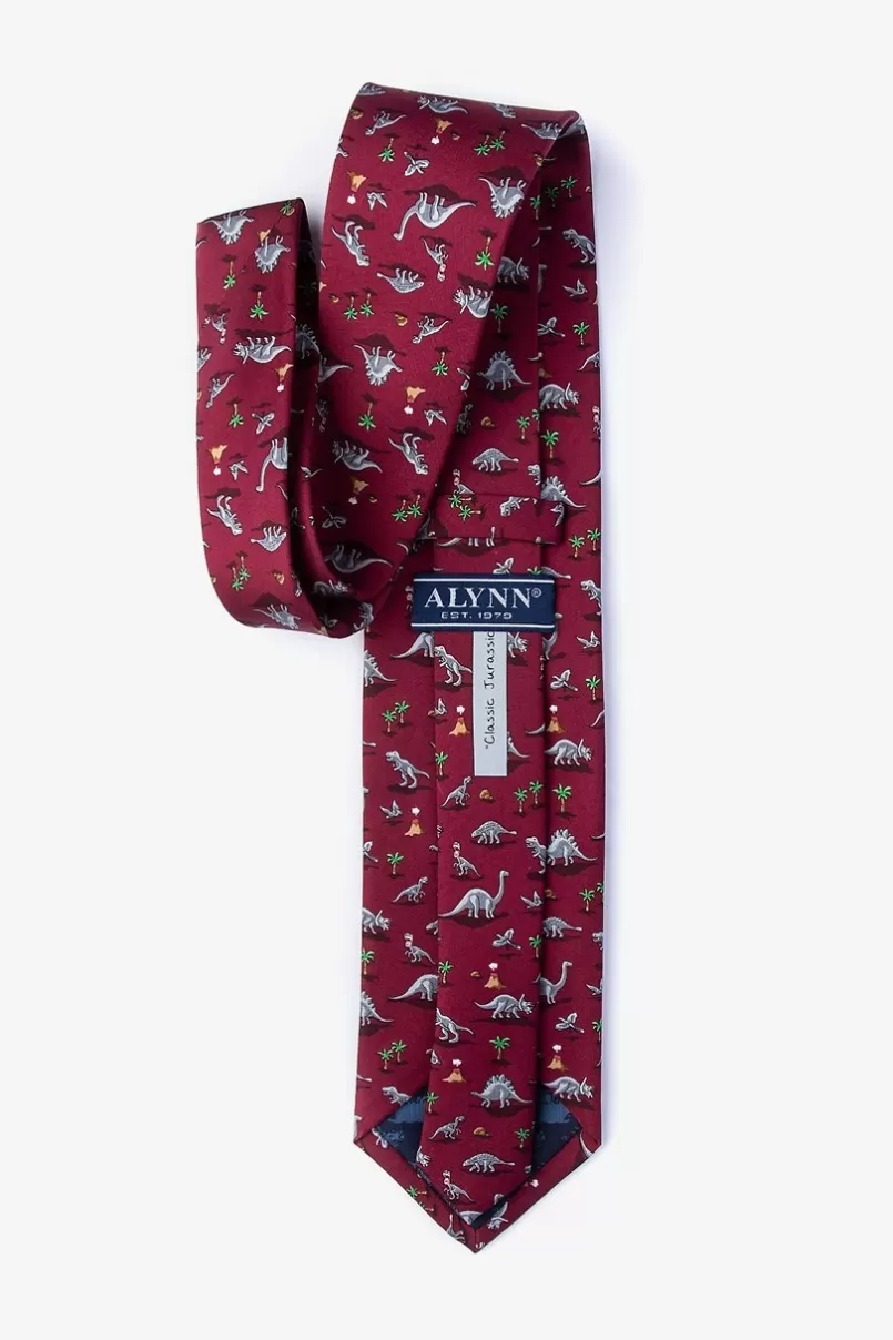 Ties Classic Jurassic Tie Red Best Sale