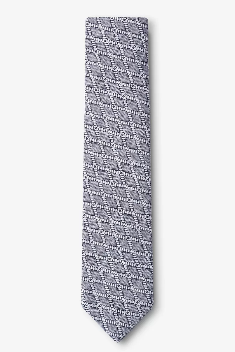 Ties Redmond Navy Blue Skinny Tie NavyBlue Outlet