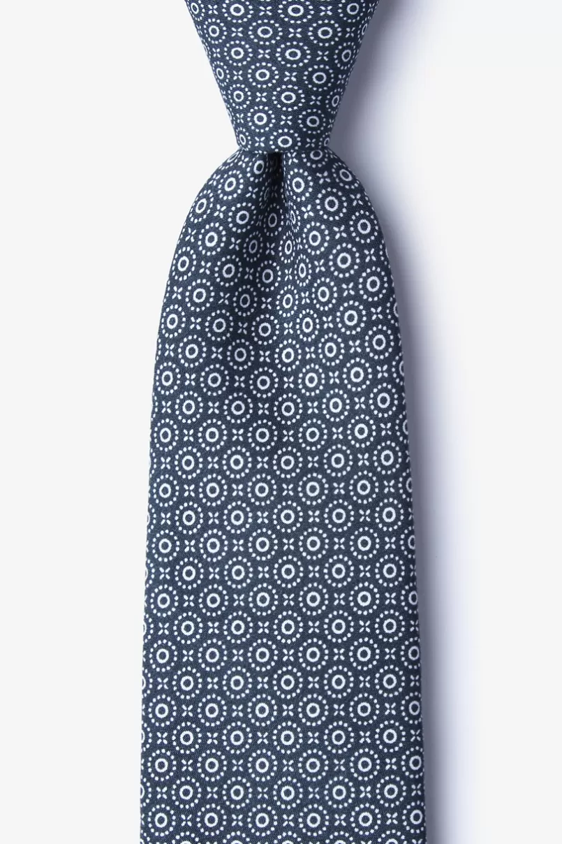 Ties Reynold Navy Blue Tie Shop