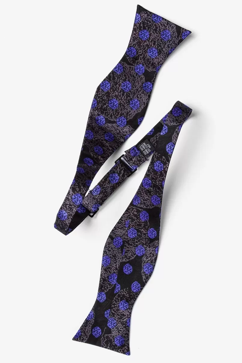 Ties Rhinovirus Black Self-Tie Bow Tie Hot