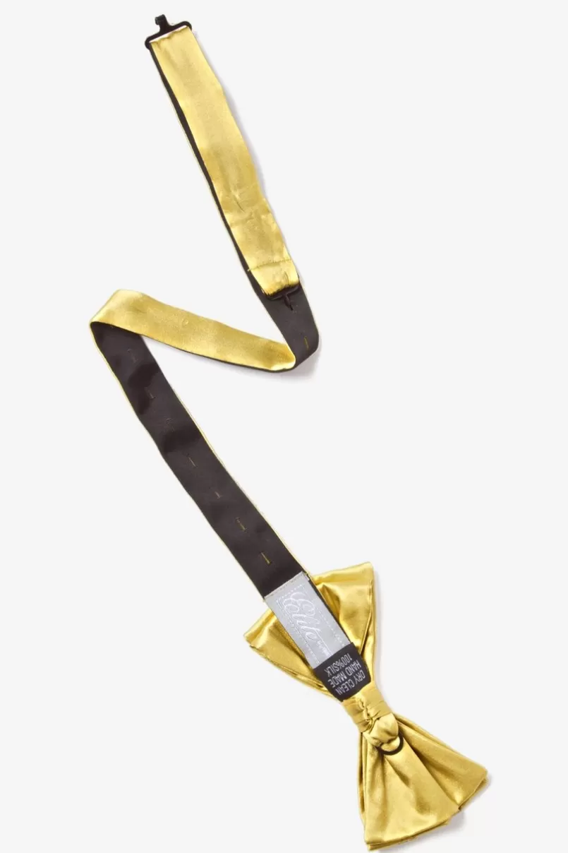 Ties Rich Gold Pre-Tied Bow Tie RichGold Shop