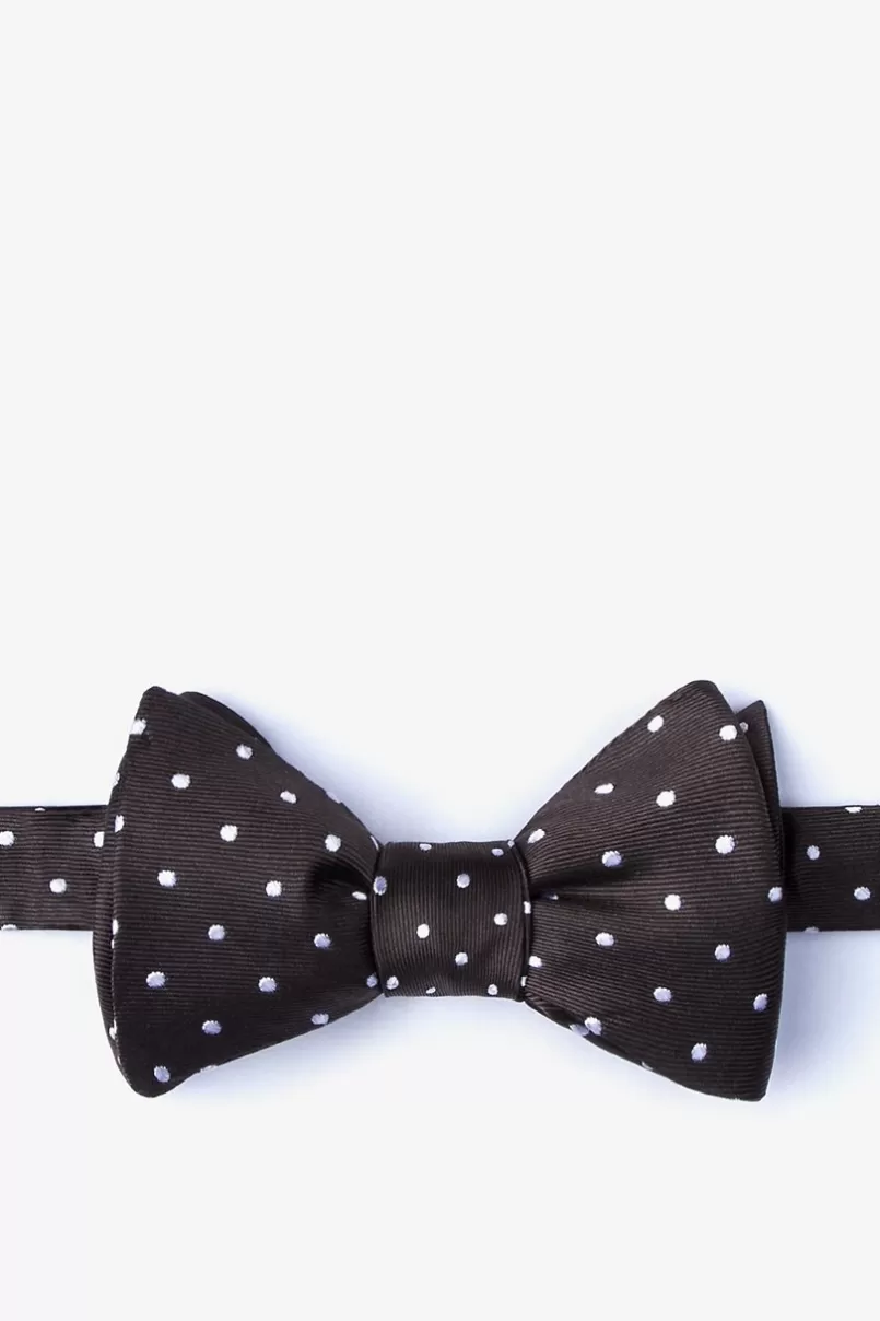 Ties Richards Self-Tie Bow Tie Brown Outlet