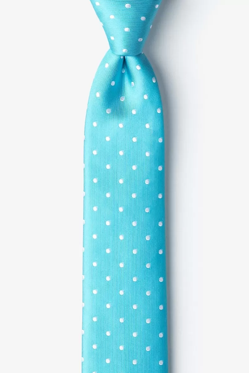 Ties Richards Turquoise Skinny Tie Clearance