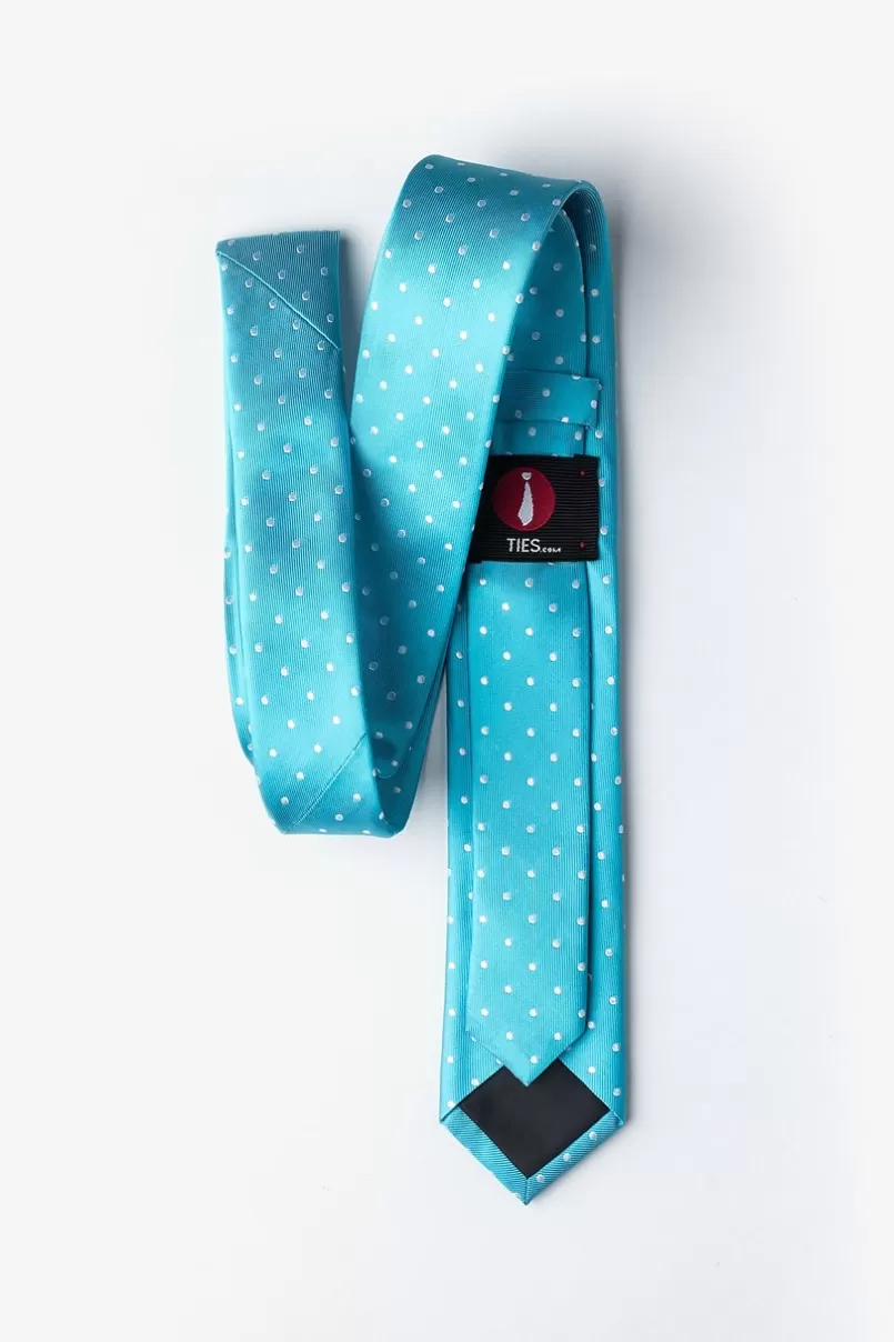 Ties Richards Turquoise Skinny Tie Clearance