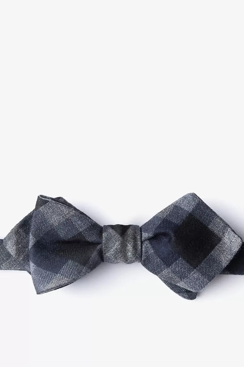 Ties Richland Black Batwing Self-Tie Bow Tie Batwing Bow Tie Outlet