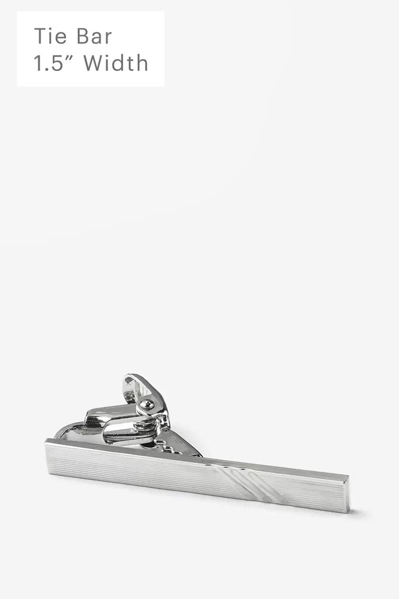 Ties Robinson Silver Tie Bar Hot