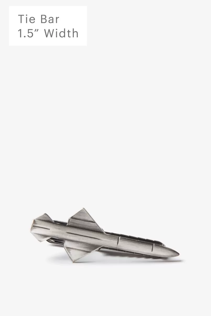 Ties Rocket Tie Bar Silver Cheap