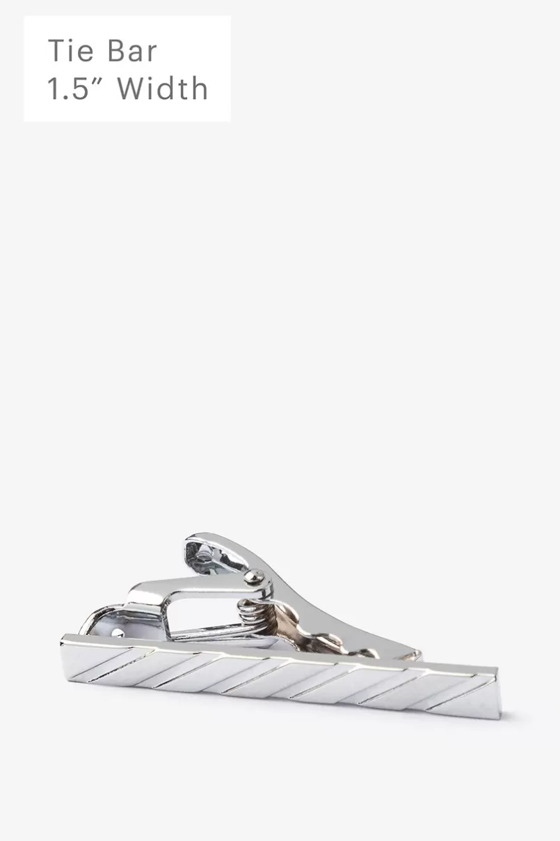 Ties Roma Silver Tie Bar Best