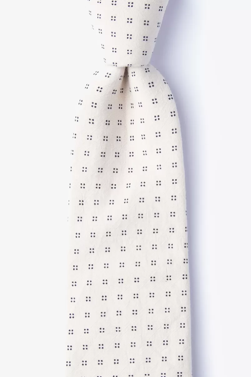 Ties Ross Beige Extra Long Tie Outlet
