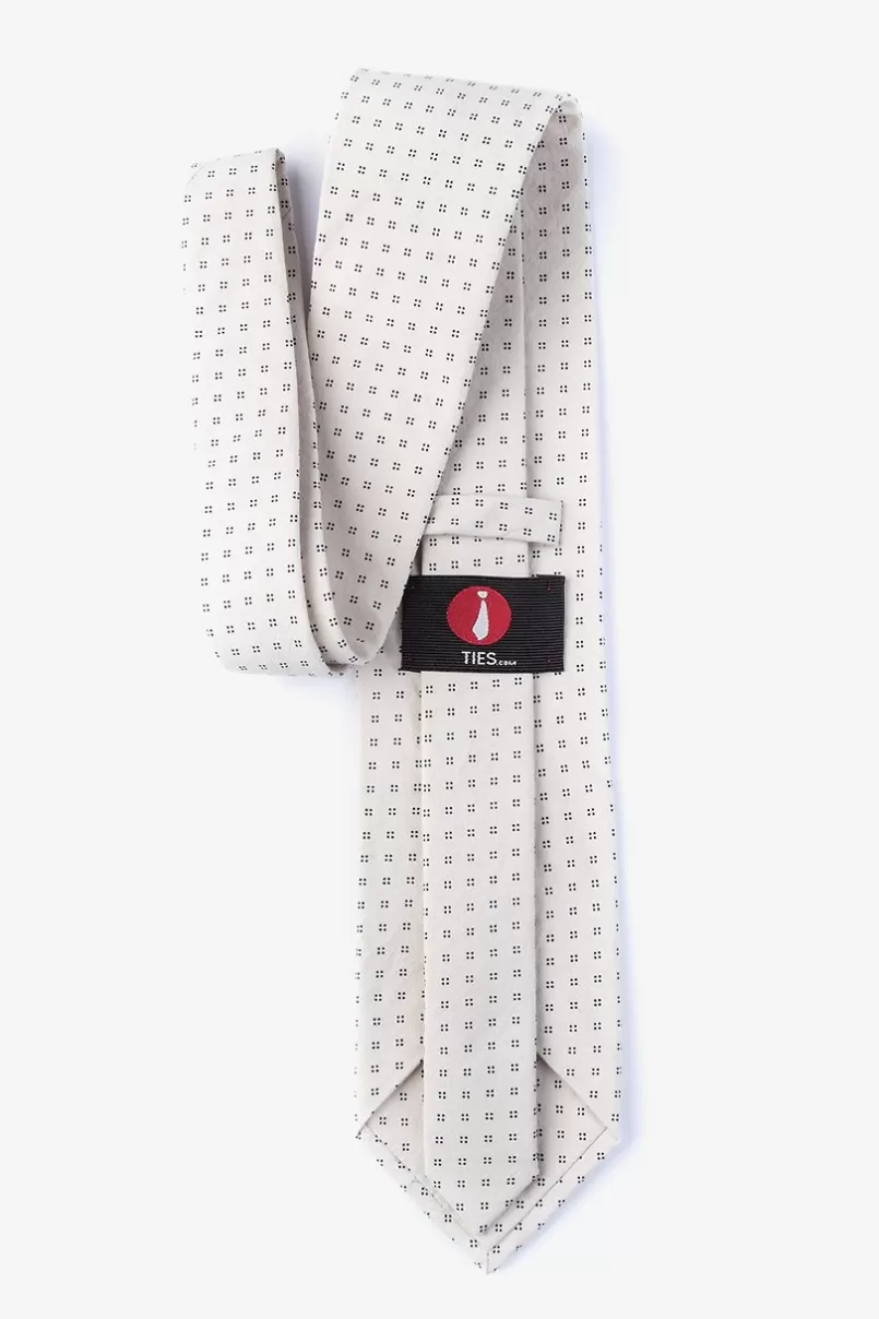 Ties Ross Beige Extra Long Tie Outlet