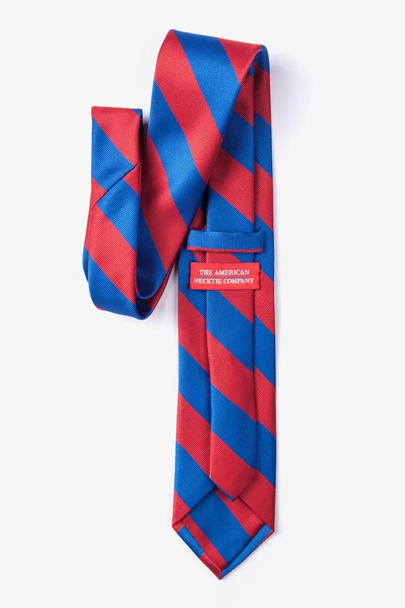 Ties Royal Blue & Red Stripe Tie RoyalBlue&Red Discount