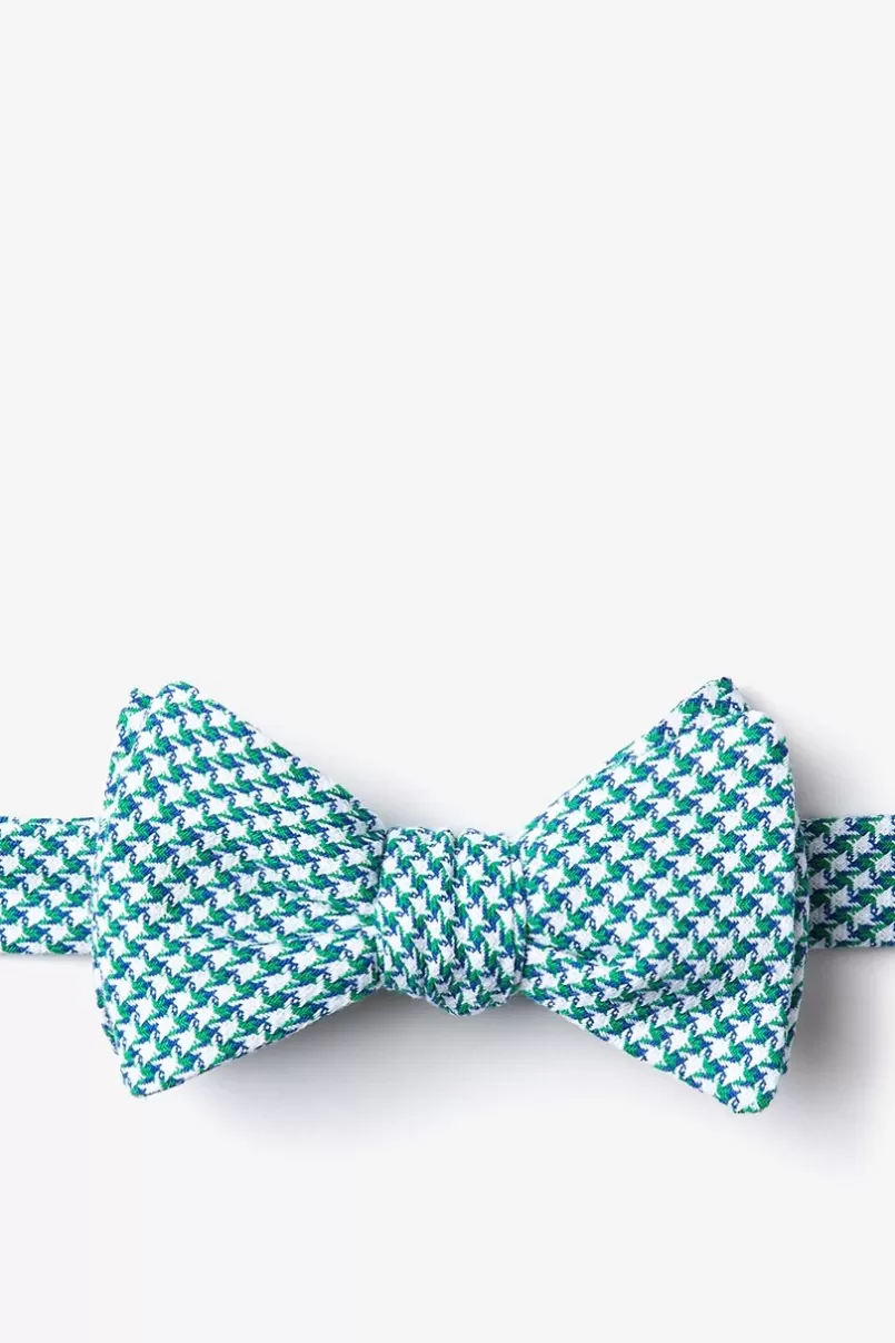 Ties Sadler Self-Tie Bow Tie Green Cheap