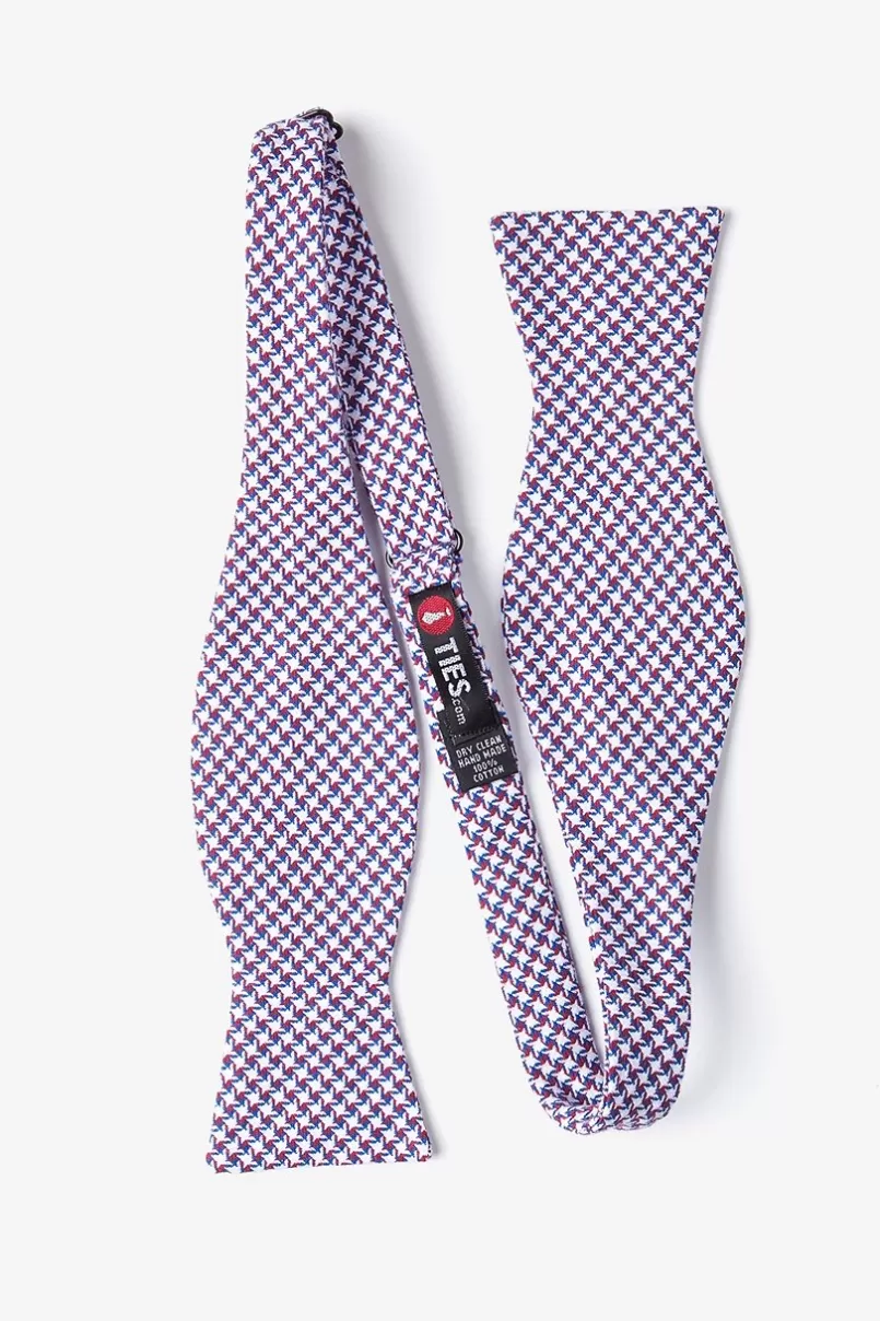 Ties Sadler Self-Tie Bow Tie Red New
