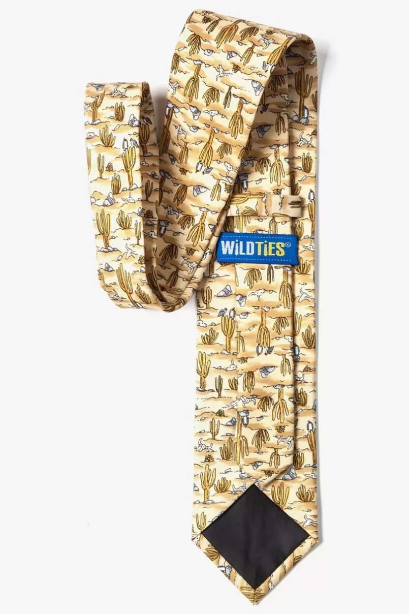 Ties Saguaro Cactus Tie Yellow Discount