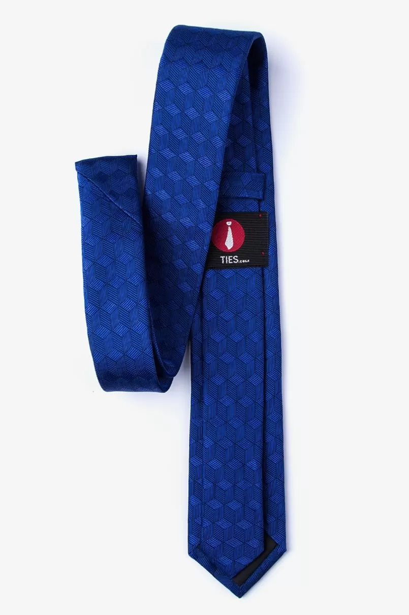 Ties Salt Skinny Tie Blue Hot