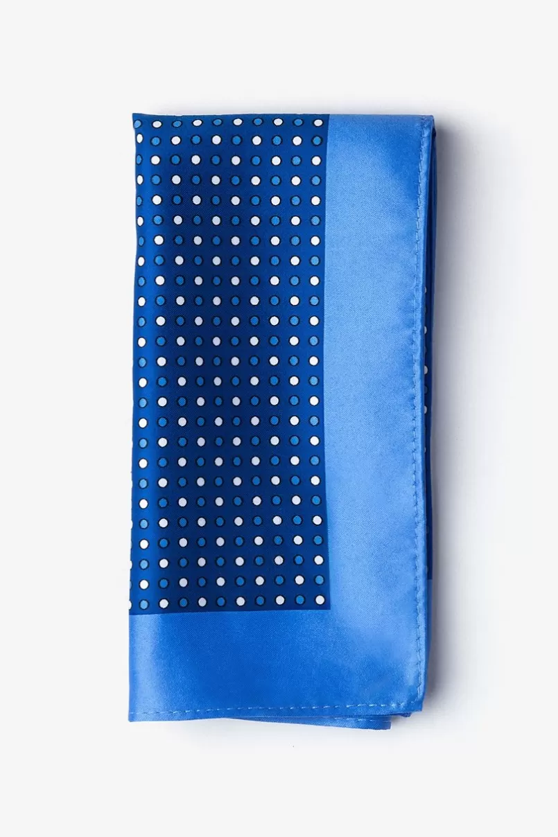 Ties Sammy Blue Pocket Square Shop
