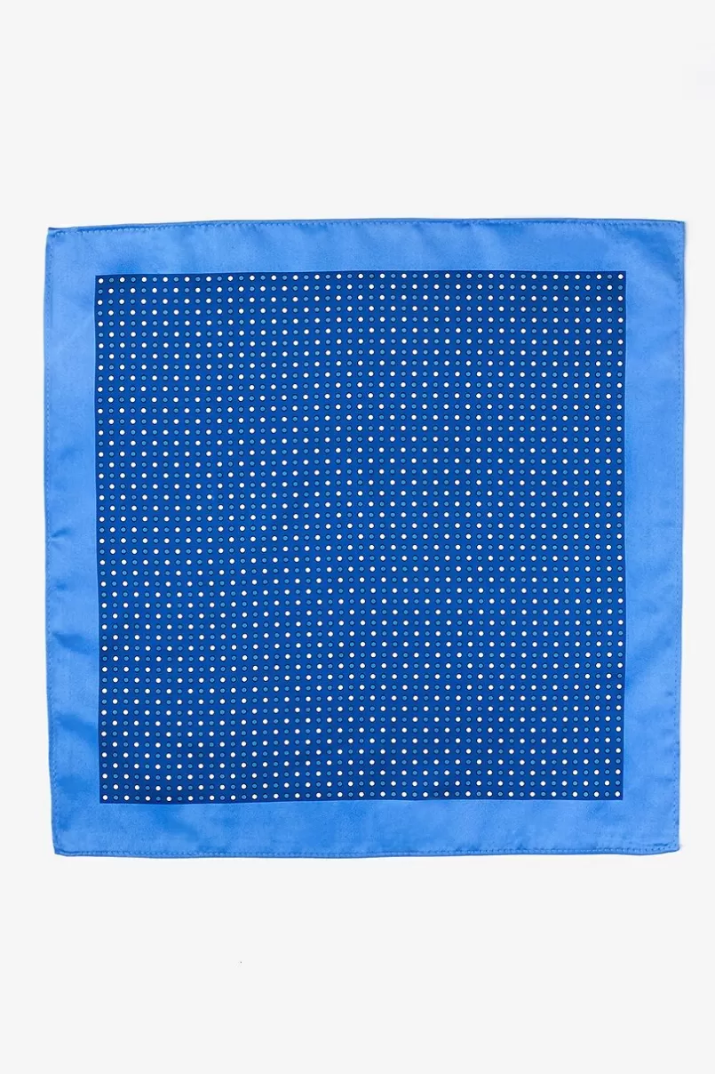Ties Sammy Blue Pocket Square Shop