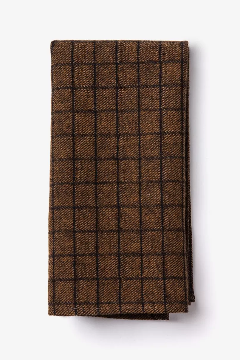 Ties San Luis Pocket Square Mustard Discount