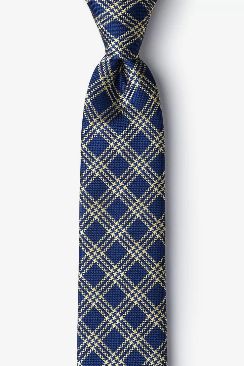 Ties Santorini Yellow Skinny Tie Clearance