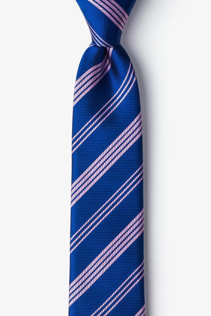 Ties Sardinia Pink Skinny Tie Clearance