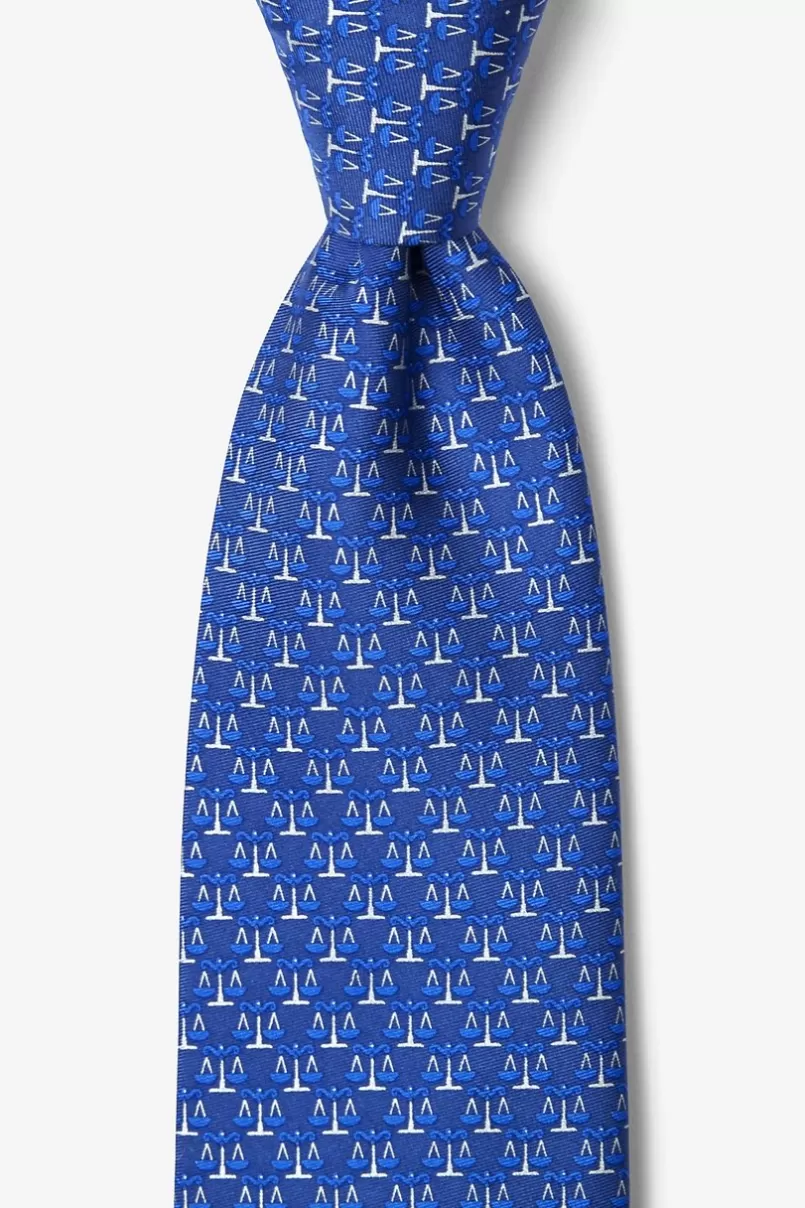 Ties Scales Of Justice Tie Blue Sale