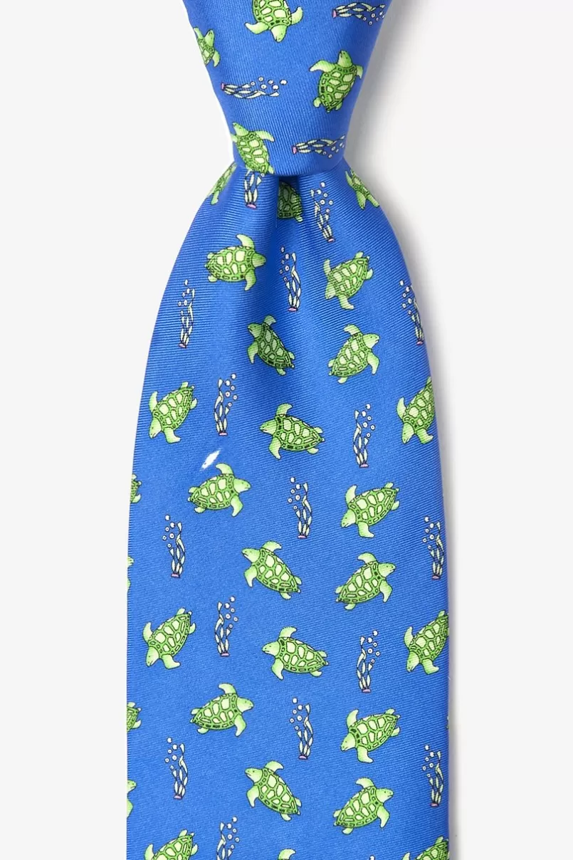 Ties Sea Turtles Blue Tie Cheap