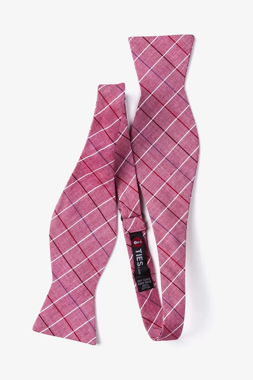 Ties Seattle Self-Tie Bow Tie Red Sale