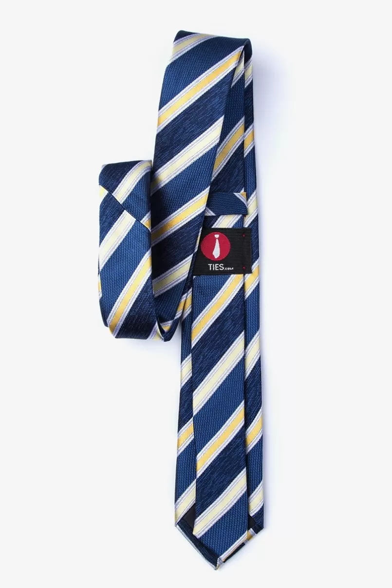 Ties Shannon Skinny Tie Yellow Shop