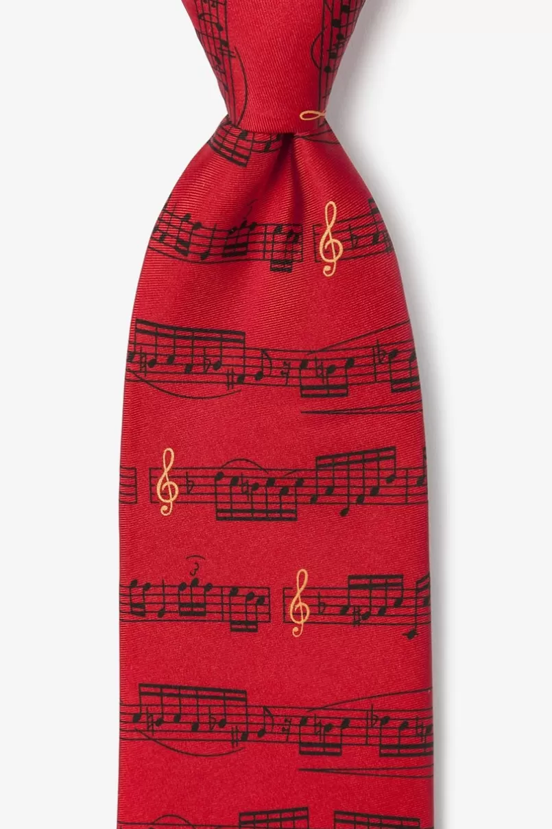 Ties Sheet Music Red Tie Discount