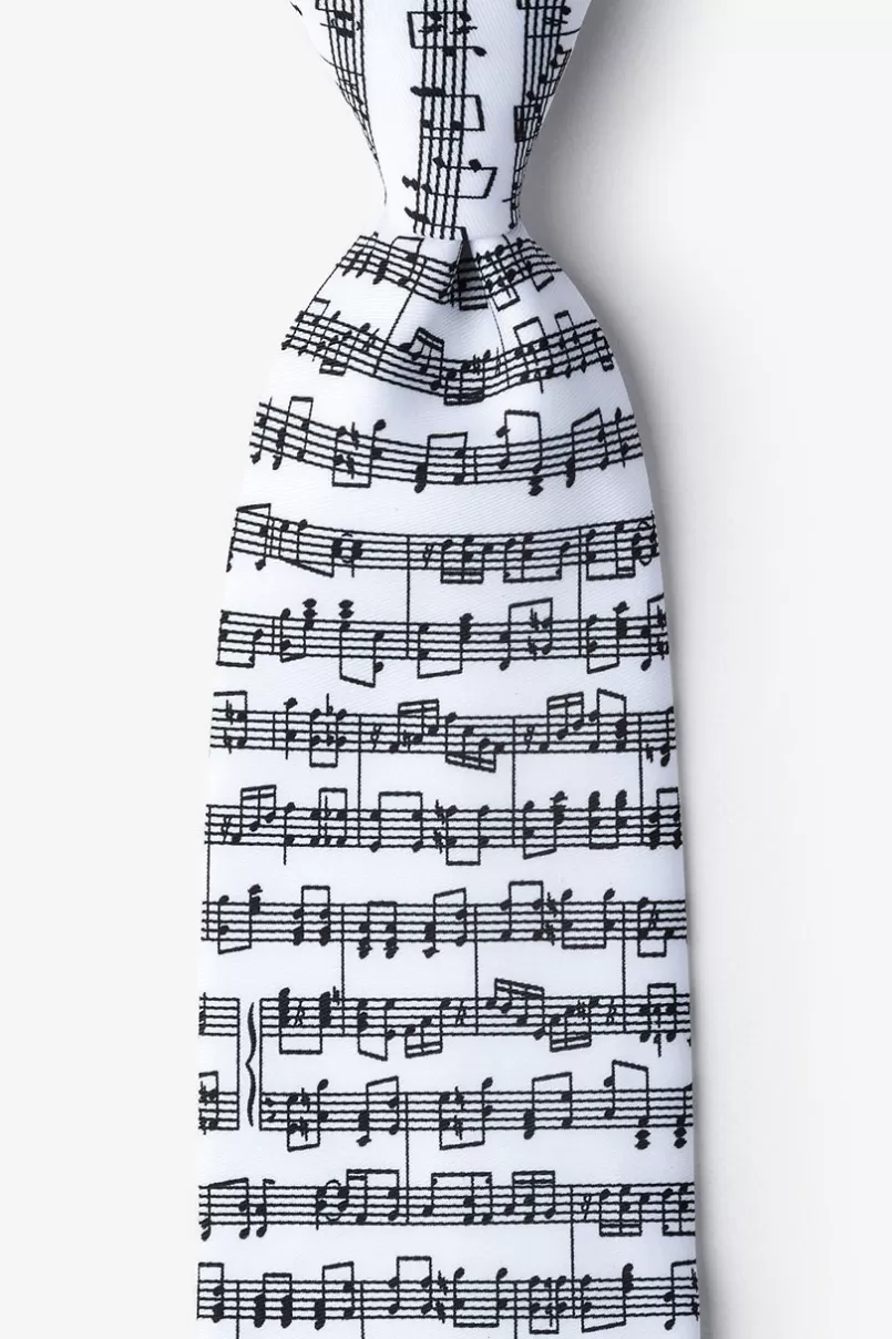 Ties Sheet Music White Tie New