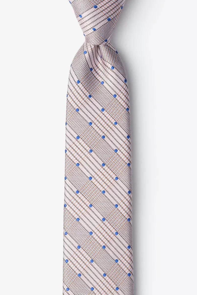 Ties Sicily Periwinkle Skinny Tie Fashion