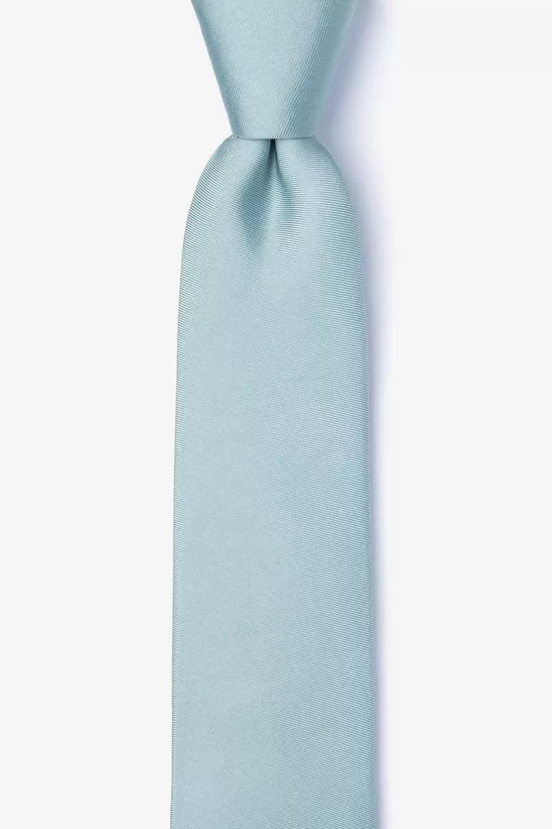Ties Silver Sage Skinny Tie SilverSage Clearance