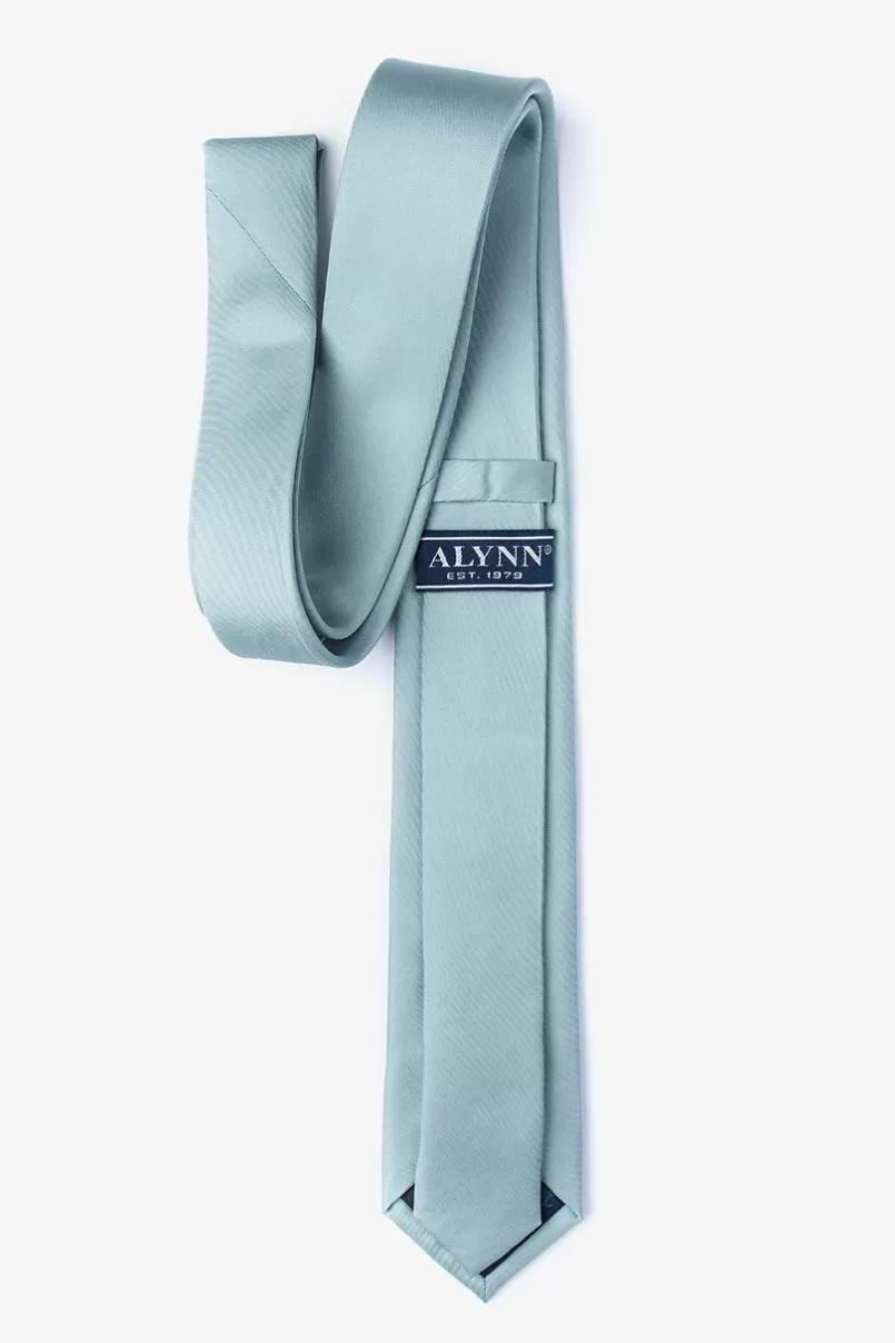 Ties Silver Sage Skinny Tie SilverSage Clearance