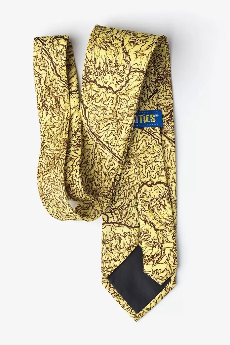 Ties Smokey Mountains Tie Yellow Outlet