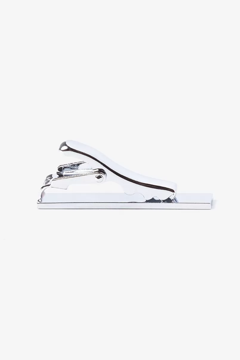 Ties Sparta Silver Tie Bar Hot