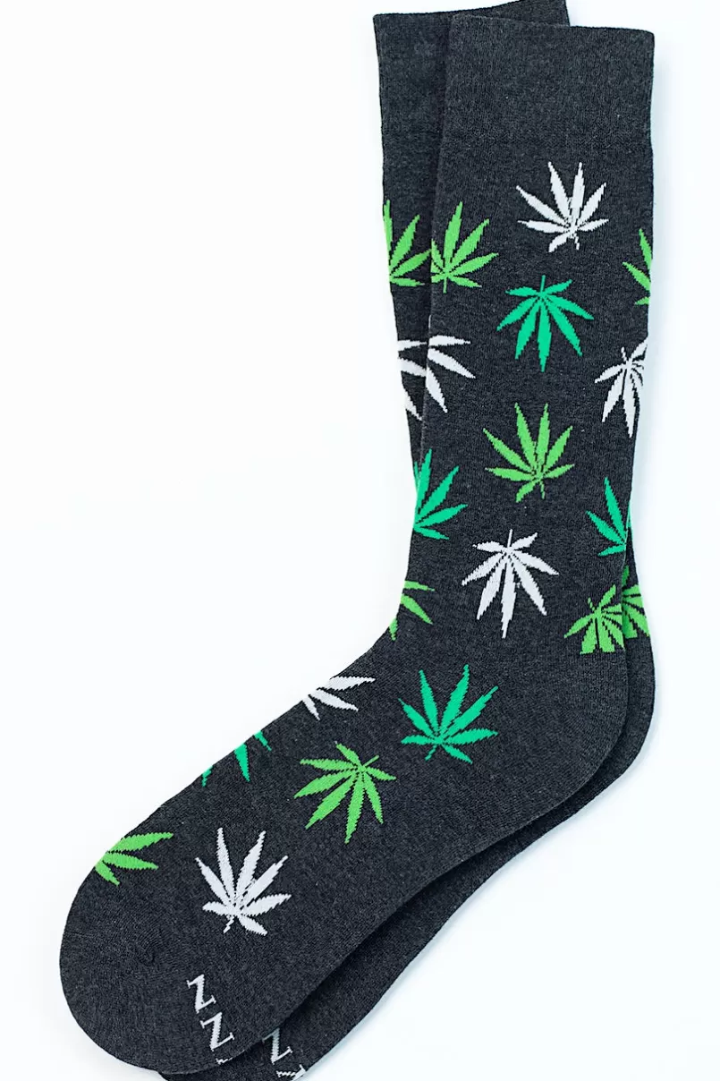 Ties Special Herbs 420 Black Sock Flash Sale