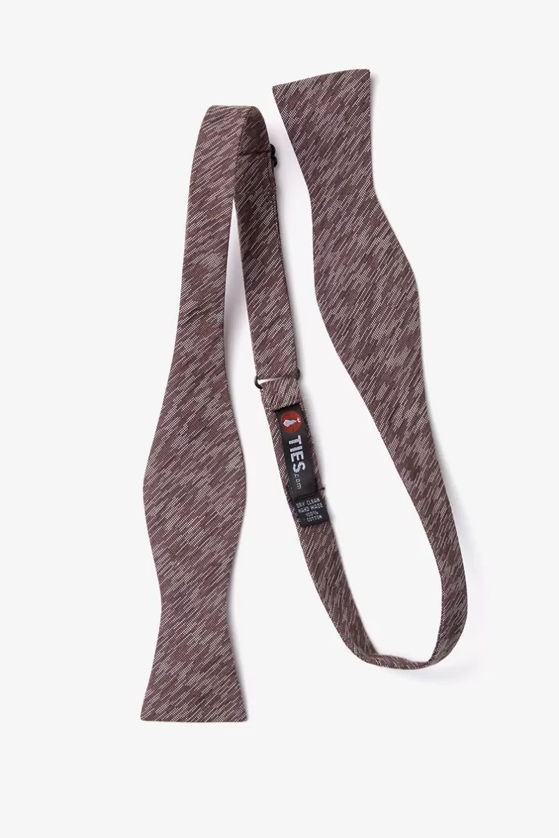 Ties Springfield Skinny Bow Tie Brown Cheap