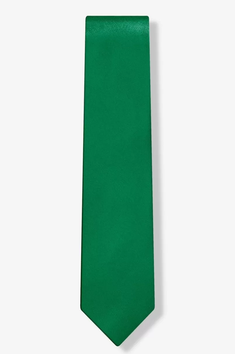 Ties Green Skinny Tie Spruce Outlet