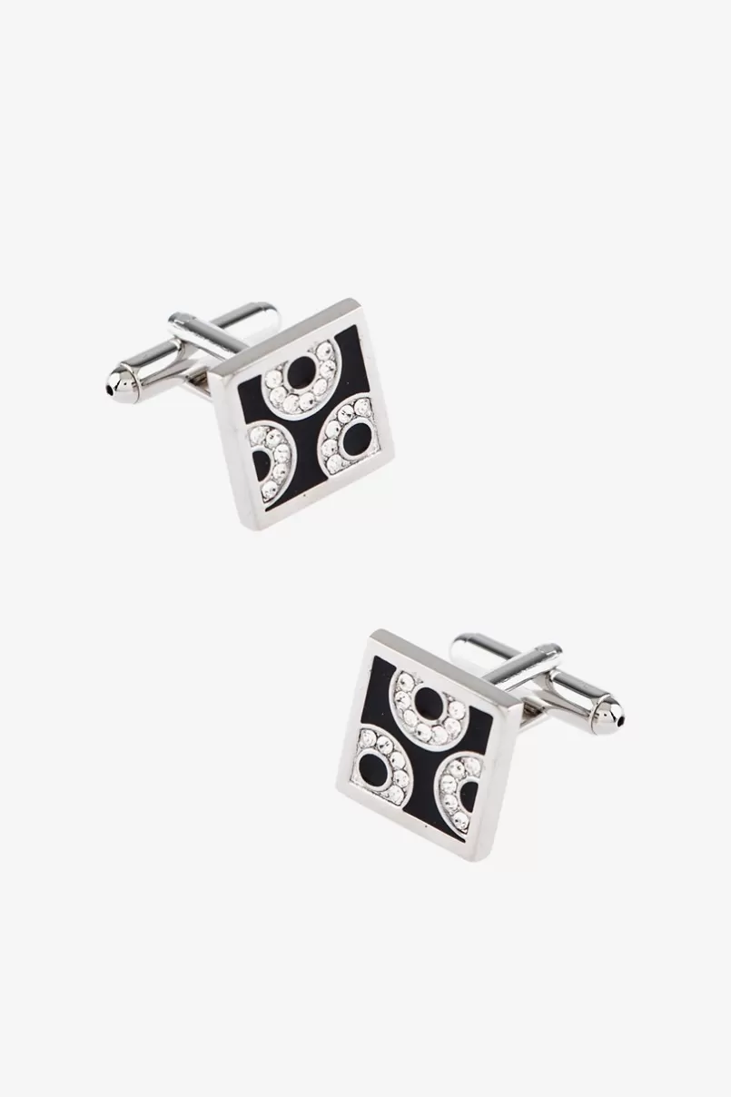 Ties Square Regal Black Cufflinks Best