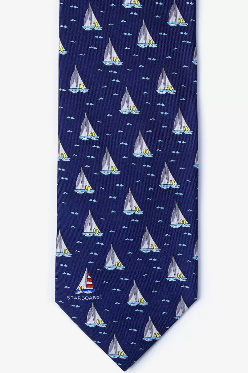 Ties Starboard Navy Blue Tie Online