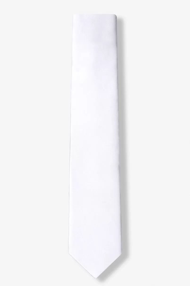 Ties Stark White Skinny Tie StarkWhite Cheap