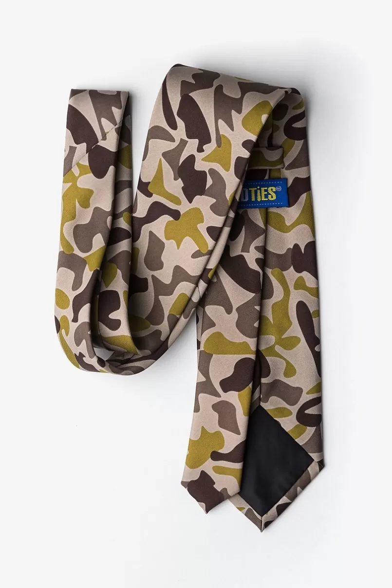 Ties Street Camo Beige Tie Beige&Olive Cheap