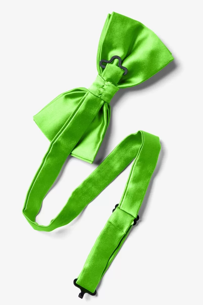 Ties Summer Green Pre-Tied Bow Tie SummerGreen Shop