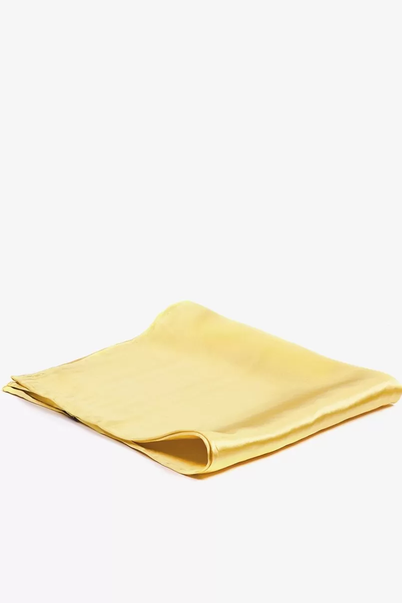 Ties Sunshine Yellow Pocket Square SunshineYellow Hot