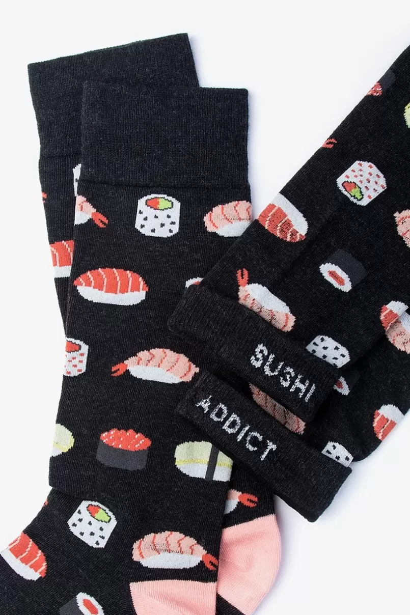 Ties Sushi Sock Black Best