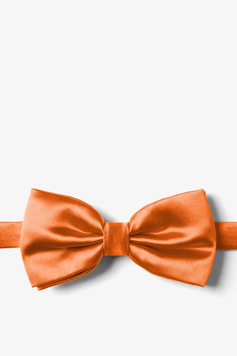 Ties Tangerine Pre-Tied Bow Tie Flash Sale